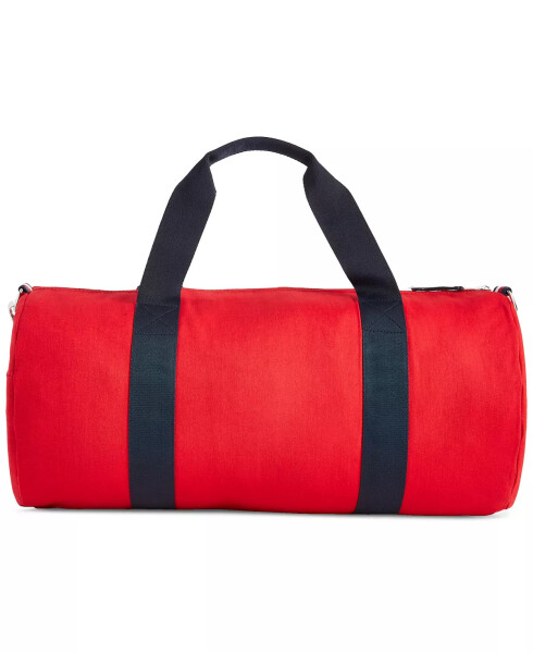 Men's Jackson Canvas Logo Duffle Bag Apple Red - 7