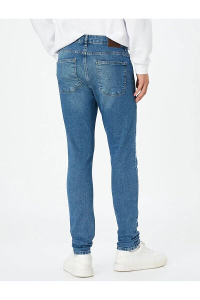 Men's jeans, indigo - 4