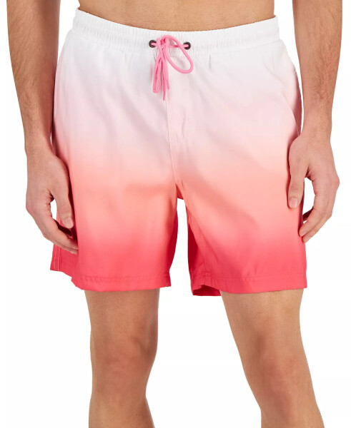 Men's Kenji Ombre Swim Trunks, Created for Modazone Bubblegum Pink - 1