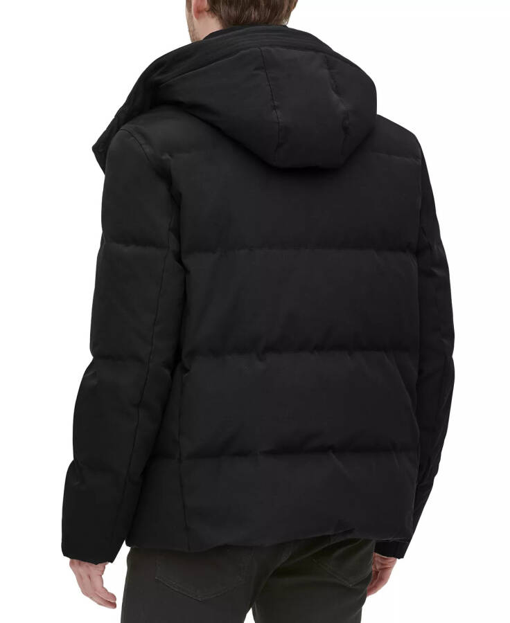 Men's Kenny Puffer Parka Jacket Black - 2