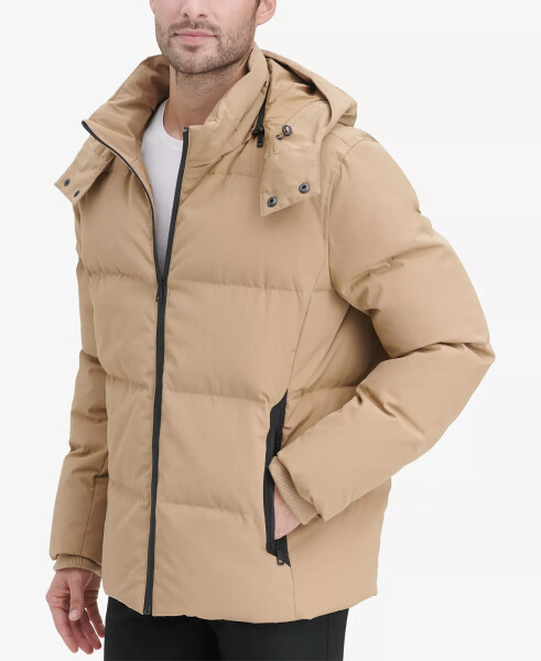 Men's Kenny Puffer Parka Jacket Khaki - 5