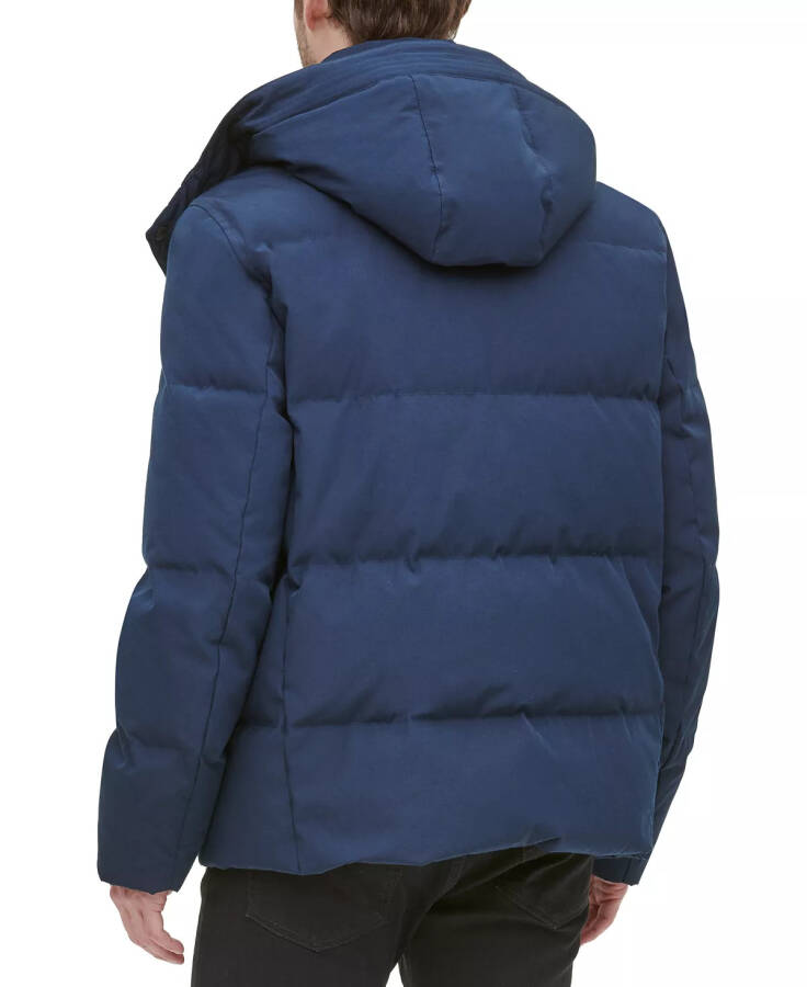 Men's Kenny Puffer Parka Jacket Navy - 4