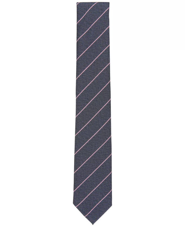 Men's Knighton Stripe Tie, Created for Modazone Pink - 2