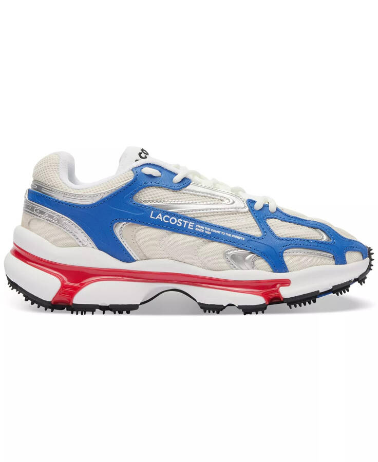 Men's L003 2K24 Lace-Up Running Sneakers White/Red/Blue - 2