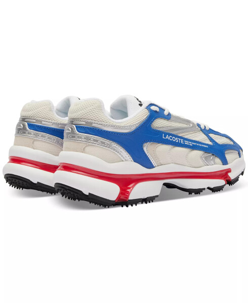 Men's L003 2K24 Lace-Up Running Sneakers White/Red/Blue - 3