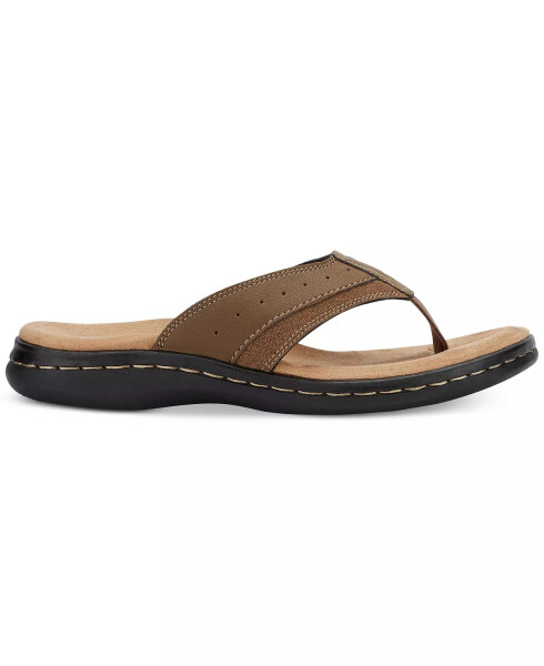 Men's Laguna Flip-Flop Sandals Dark Tan - 2