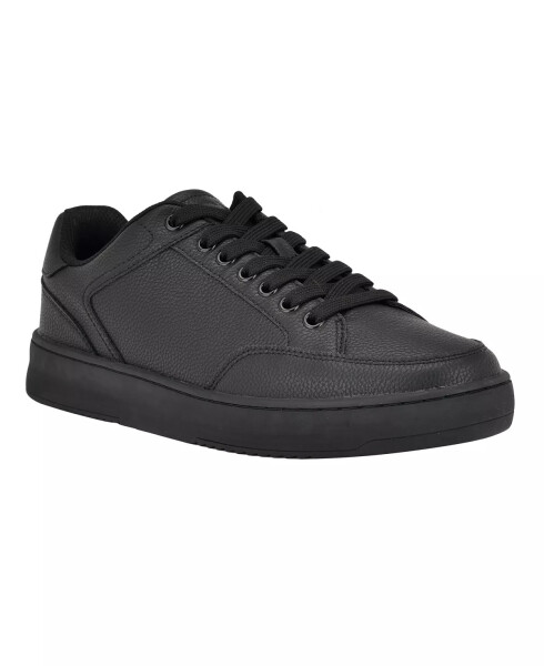 Men's Lalit Casual Lace-Up Sneakers Black - 1