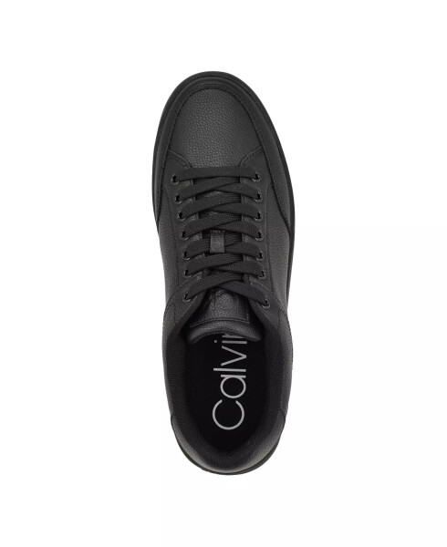 Men's Lalit Casual Lace-Up Sneakers Black - 4