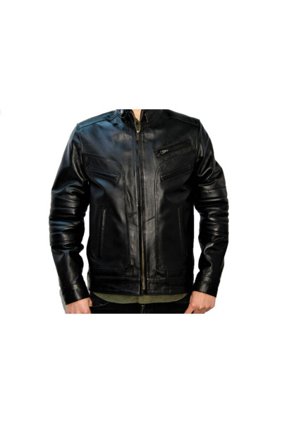 Men's Leather Jacket - 2