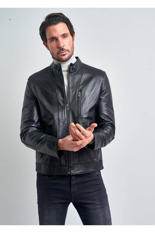 Men's Leather Jacket - 2