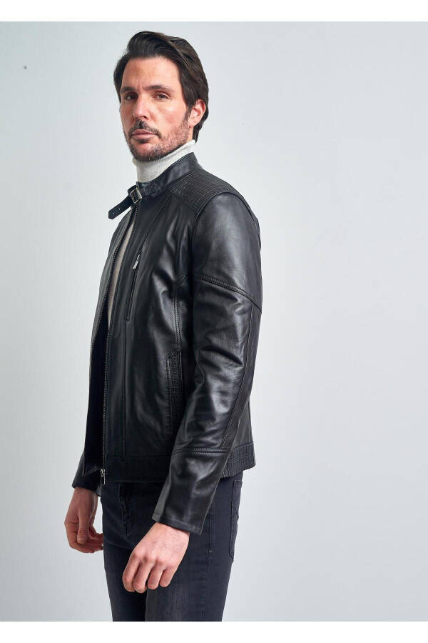 Men's Leather Jacket - 3