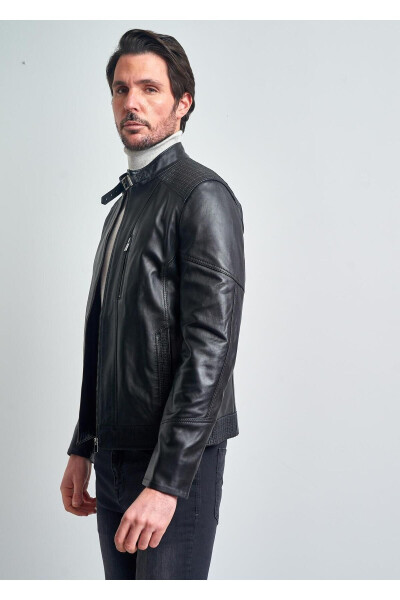 Men's Leather Jacket - 8