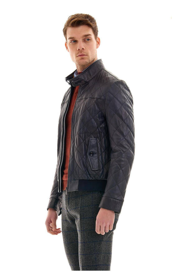 Men's Leather Jacket - 7