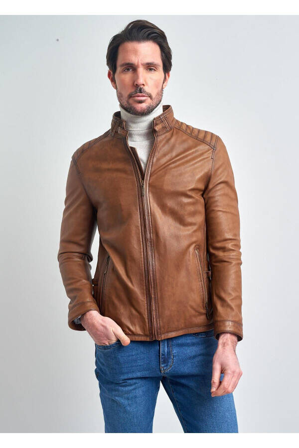 Men's Leather Jacket - 2