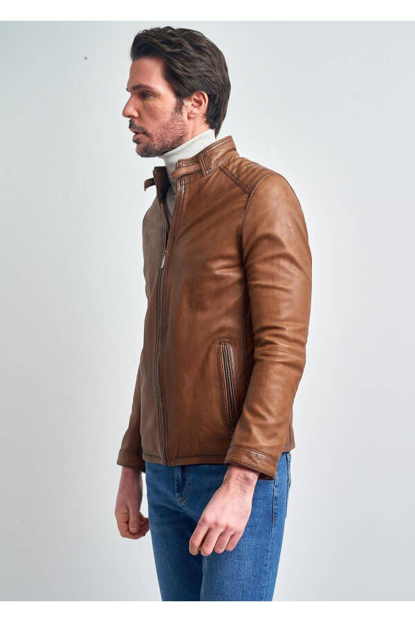 Men's Leather Jacket - 5