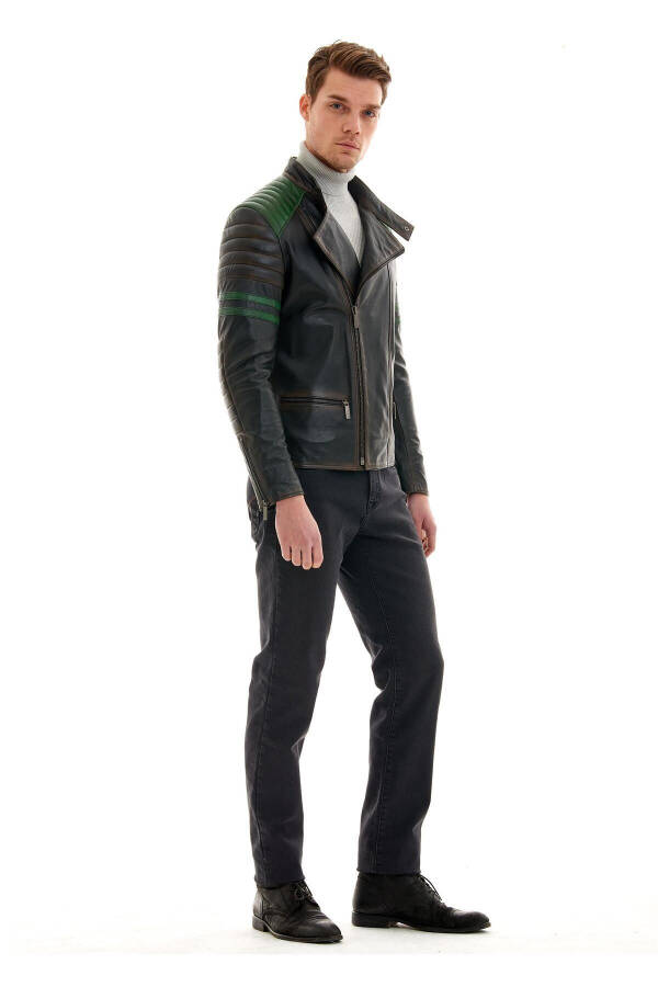 Men's Leather Jacket - 1