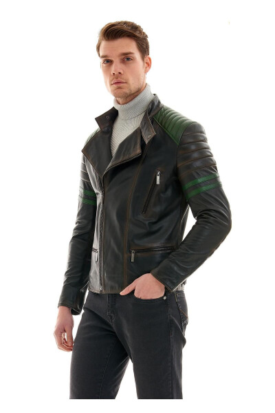 Men's Leather Jacket - 3