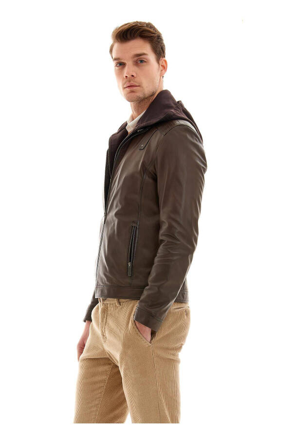 Men's Leather Jacket - 3