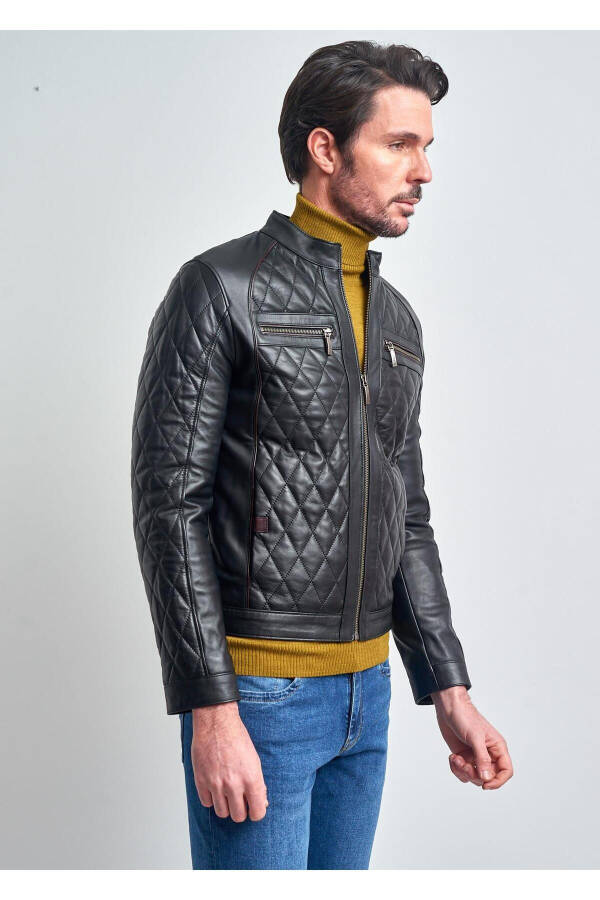 Men's Leather Jacket - 2