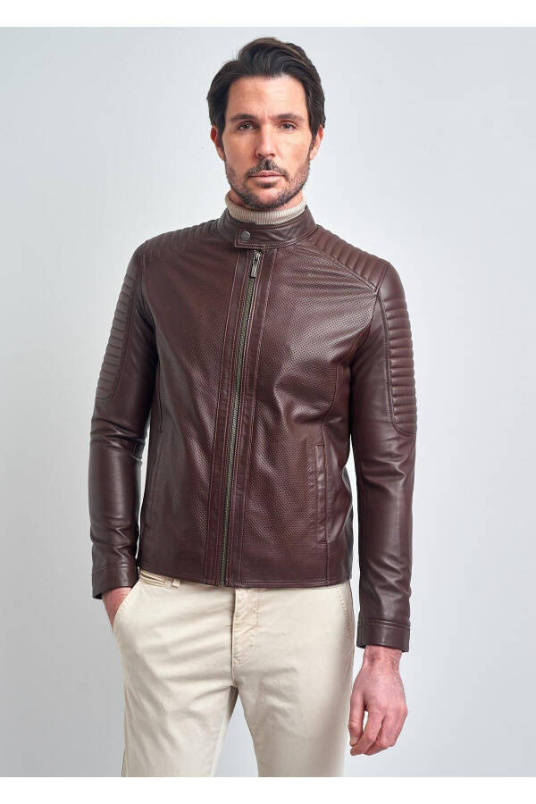 Men's Leather Jacket - 4