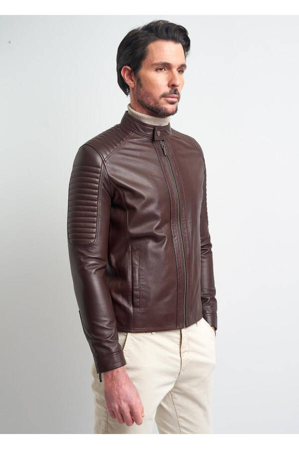 Men's Leather Jacket - 5