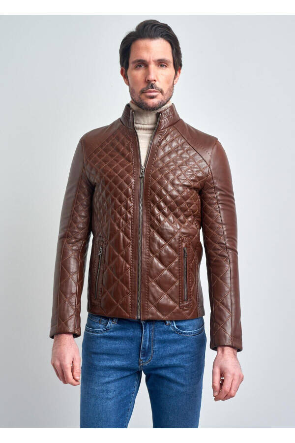 Men's Leather Jacket - 1