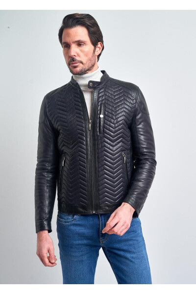 Men's Leather Jacket - 2