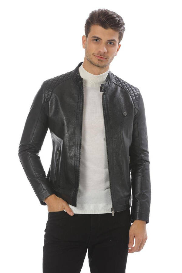 Men's Leather Jacket - 1