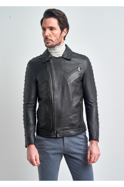 Men's Leather Jacket - 6