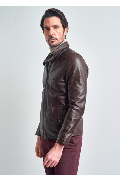 Men's Leather Jacket - 1