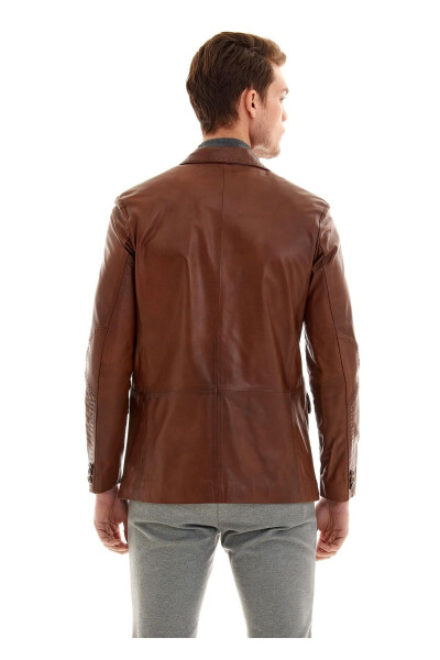 Men's Leather Jacket - 4