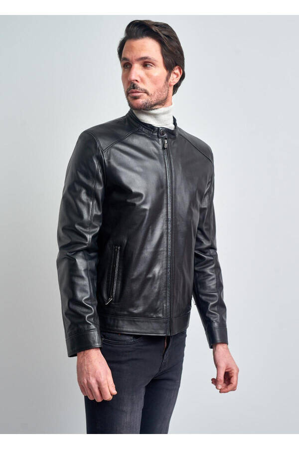 Men's Leather Jacket - 15