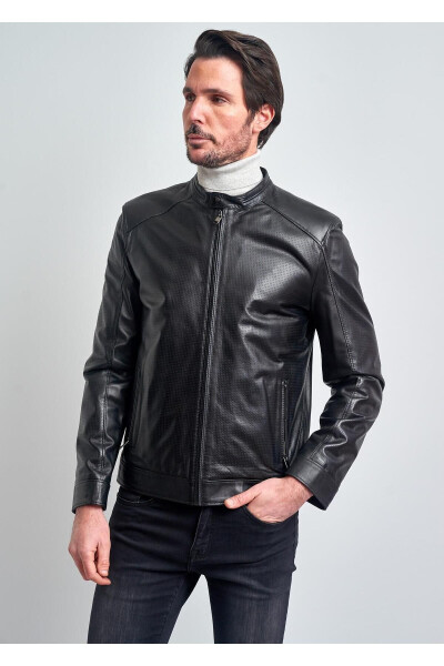 Men's Leather Jacket - 3