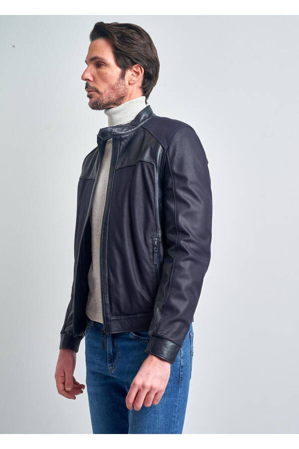 Men's Leather Jacket - 4