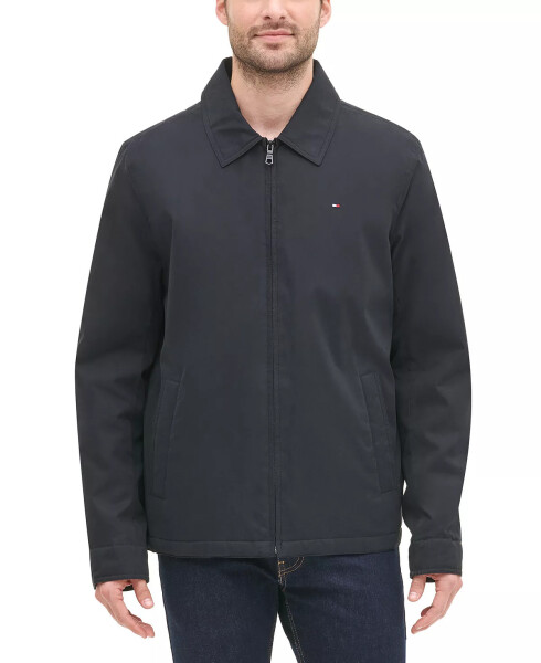 Men's Lightweight Full Zip-Front Jacket Black - 9