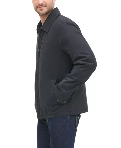 Men's Lightweight Full Zip-Front Jacket Black - 13