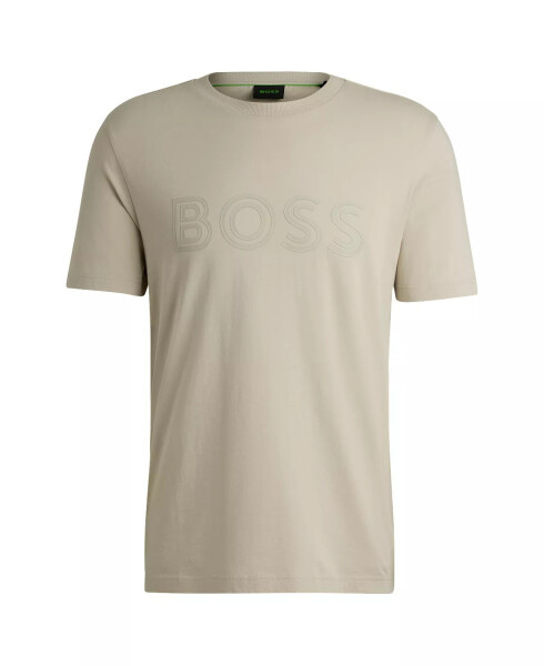 Men's Logo Regular-Fit T-Shirt Light Beige - 5