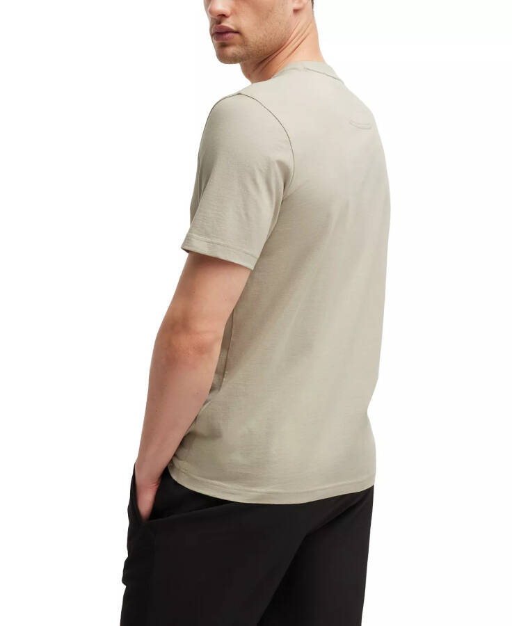 Men's Logo Regular-Fit T-Shirt Light Beige - 6