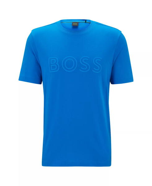 Men's Logo Regular-Fit T-Shirt Open Blue - 2