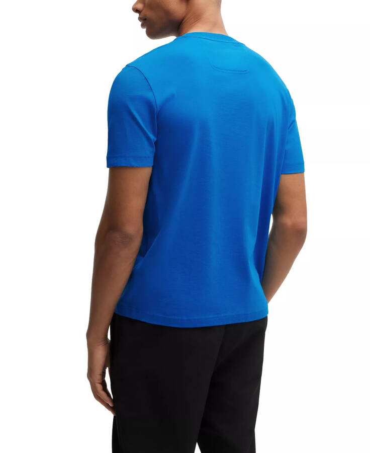 Men's Logo Regular-Fit T-Shirt Open Blue - 3