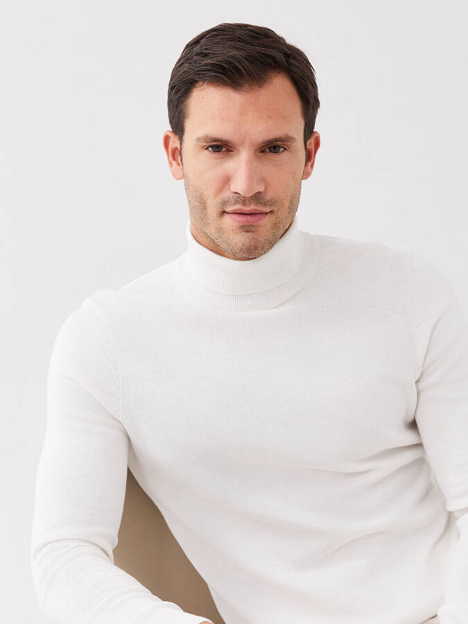 Men's Long Sleeve Fisherman Knit Sweater - 19