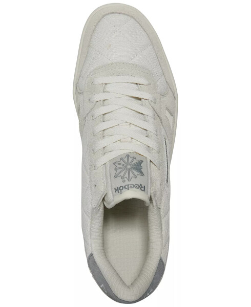 Men's LT Court Tennis Casual Sneakers from Finish Line Chalk, Vintage-Like White - 10