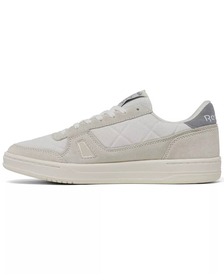 Men's LT Court Tennis Casual Sneakers from Finish Line Chalk, Vintage-Like White - 12