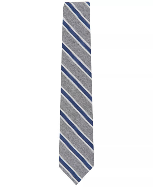 Men's Mackay Stripe Tie, Created for Modazone Grey - 2