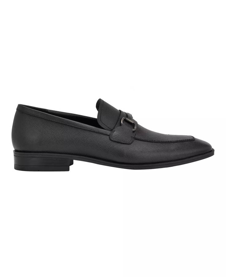 Men's Malcome Slip-on Dress Shoes Black Saffiano - 2