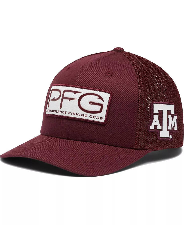 Men's Maroon Texas A&M Aggies PFG Hooks Flex Hat Maroon - 1