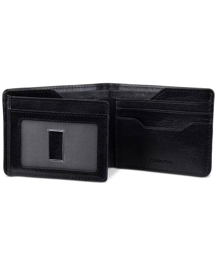 Men's Micro CK Traveler Wallet Black - 4