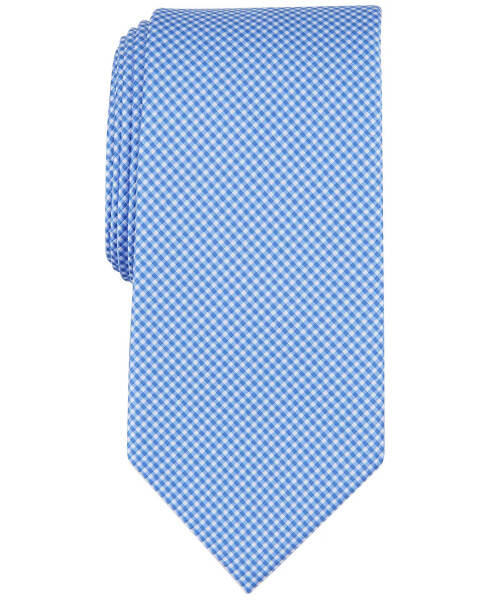 Men's Micro-Grid Tie, Created for Modazone Lt.blue - 1