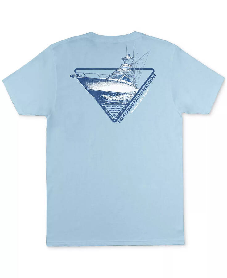 Men's Miller PFG Graphic T-Shirt Spring Blue - 1