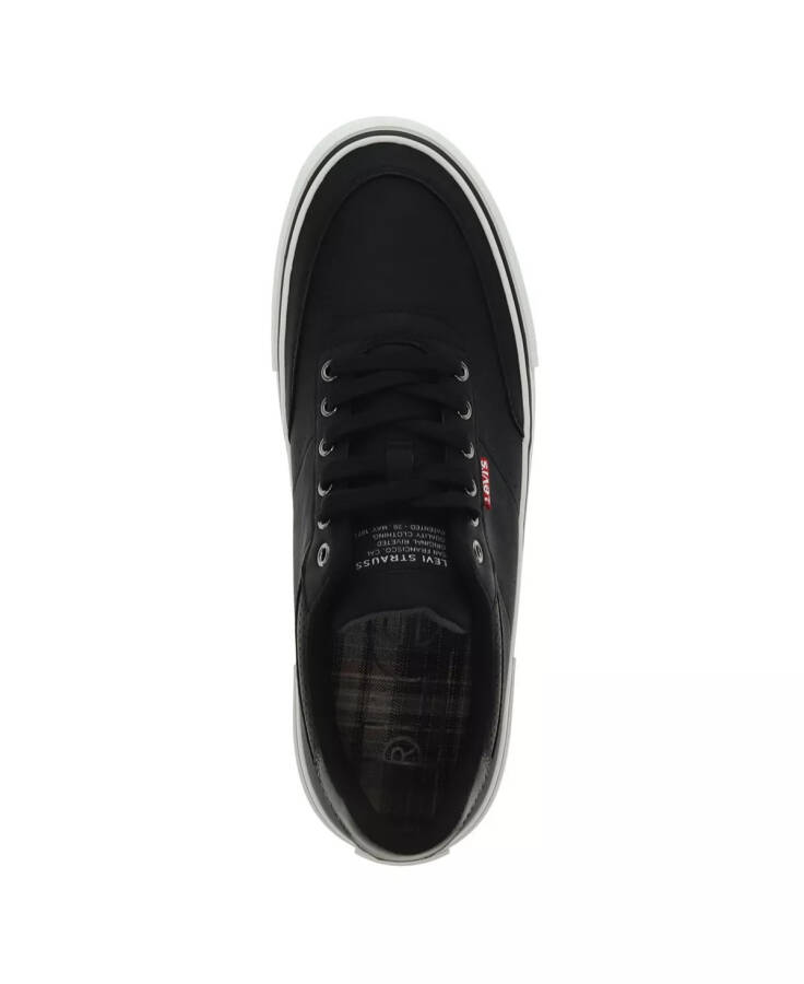 Men's Munro UL Lace Up Sneakers Black, Charcoal - 4